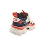 Fila MEMORY SPINEL 3YF 33002-214 Αθλητικό για αγόρι σε συνθετικό δέρμα και ύφασμα Μπλέ-Κόκκινο-Λευκό. - Image 3