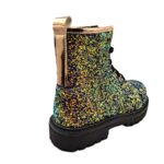 Ricco 1896 RA Μποτάκι για κορίτσι σε συνθετικό δέρμα Glitter Πολύχρωμο. - Image 4