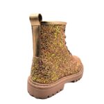 Ricco 1896 RAB Μποτάκι για κορίτσι σε συνθετικό δέρμα Glitter Ρόζ - Image 3