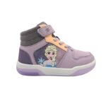 Disney FZ014295 Μποτάκι Frozen με φωτάκια για κορίτσι σε συνθετικό οικολογικό δέρμα Μωβ