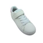 Geox J eclyper Girl J36LRA 000BC C0563 Sneaker για κορίτσι σε συνθετικό δέρμα Λευκό - Image 2