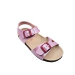 Garvalin 252467-C032 Πέδιλο για κορίτσι δερμάτινο Μεταλιζέ-Ροζ - Image 3