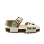 Garvalin 252467-A784 Πέδιλο για κορίτσι σε συνθετικό δέρμα Μεταλιζέ-Χρυσό