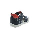 Geox B SANDAL ZAPITO C B556EC 05404 C0735 Παπουτσοπέδιλο για αγόρι σε οικολογικό δέρμα Μπλέ/Κόκκινο - Image 3