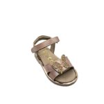 Ricco A30274P1 Πέδιλο για κορίτσι δερμάτινο Σατινέ-Nude/Χαλκός - Image 3