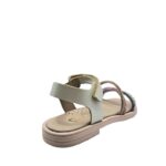 Ricco A30266P4 Πέδιλο για κορίτσι δερμάτινο Glitter Lila-Ρόζ/Nude - Image 2