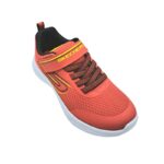 Skechers 405112L/RDBK Αθλητικό για αγόρι σε συνθετικό δέρμα και ύφασμα Κόκκινο - Image 3