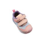 Biomecanics Rejilla 252131-Β113 Sneaker για κορίτσι σε δέρμα και ύφασμα Λευκό/Ροζ - Image 2