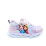 Disney D4310598T Αθλητικό με φωτάκια για κορίτσι σε συνθετικό δέρμα Σιέλ-Μώβ