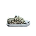 Conguitos OSSH141099-26 Sneaker σταράκι για κορίτσι πάνινο Λεοπάρ/Γκλίτερ
