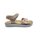 Geox J S.Costarei G. J15EAB 00004 C8172 Πέδιλο για κορίτσι σε οικολογικό δέρμα Nude-Ροζ