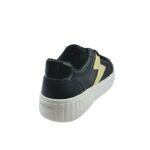 Geox J MIKIROSHI A J45DVA 054AJC9258 AB Αθλητικό Sneaker για κορίτσι δερμάτινο Μαύρο - Image 2