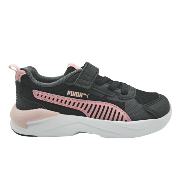 Puma X-Ray 3LT AC+PS 401494 07 Αθλητικό running για κορίτσι σε συνθετικό δέρμα και ύφασμα Ροζ-Μαύρο
