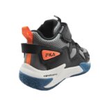 Fila MEMORY PICK 3 NANOBIONIC 3AF53005-035 Αθλητικό μποτάκι για αγόρι σε συνθετικο δέρμα Πετρόλ-Γκρί-Μαύρο - Image 3