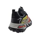 Bull Boys VELOCIRAPTOR DNAL5152-NE01  Αθλητικό για αγόρι σε συνθετικό δέρμα και πανί με φωτάκια Μαύρο - Image 3