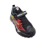 Bull Boys VELOCIRAPTOR DNAL5152-NE01  Αθλητικό για αγόρι σε συνθετικό δέρμα και πανί με φωτάκια Μαύρο - Image 2