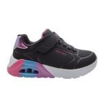 Skechers 310435L/BKMT Αθλητικό για κορίτσι σε συνθετικό υλικό και Αδιαβροχοποιημένο πανί Μαύρο