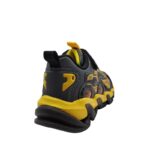 Primigi 8983011 Αθλητικό με φωτάκια on/off για αγόρι σε συνθετικό δέρμα Μαύρο-Γκρί-Κίτρινο - Image 3