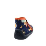 Comfy GRAF SBPVT 1194 Παντοφλάκι για αγόρι σε ύφασμα Πορτοκαλί-Μπλέ - Image 3