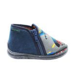 Mini max POLIS PERM Παντοφλάκι twins για αγόρι σε ύφασμα Blue - Image 3