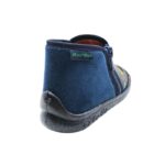 Mini max POLIS PERM Παντοφλάκι twins για αγόρι σε ύφασμα Blue - Image 4