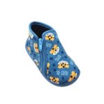 Comfy GRAFF-PVT-0958 Παντοφλάκι για αγόρι σε ύφασμα Μπλέ