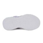 Skechers 303065L/LVMT Αθλητικό με φωτάκια On/Off για κορίτσι σε συνθετικό υλικό και αδιαβροχοποιημένο ύφασμα Glitter-Λιλά - Image 4