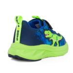 Bull Boys DNAL5155-BL01 EXPLORATOR REX Αθλητικό για αγόρι με φωτάκια On/Off σε συνθετικό υλικό και ύφασμα Lime/Πράσινο- Μπλέ Μπλε - Image 3