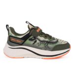 Bull Boys DNAR5274-VE41 URAGANO REX Αθλητικό για αγόρι με ήχο On/Off σε συνθετικό υλικό και αδιαβροχοποιημένο ύφασμα Πορτοκαλί-Πράσινο