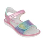 Primigi 1385199 Πέδιλο για κορίτσι δερμάτινο Glitter Μώβ-Ροζ-Πολύχρωμο - Image 2