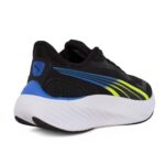 Puma Pounce Lite Jr 401512 11 Αθλητικό running unisex σε ύφασμα Μπλε-Λάιμ-Μαύρο - Image 3