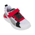 Puma X-Ray 3LT MID 90s 26 AC+PS 405024 01 Αθλητικό για αγόρι σε συνθετικό υλικό κι ύφασμα Κόκκινο-Γκρί-Λευκό - Image 2
