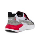 Puma X-Ray 3LT MID 90s 26 AC+PS 405024 01 Αθλητικό για αγόρι σε συνθετικό υλικό κι ύφασμα Κόκκινο-Γκρί-Λευκό - Image 3