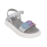 Primigi 1438000 Πέδιλο για κορίτσι σε δέρμα κ συνθετικό υλικό Λευκό-Ασημί - Image 2