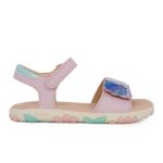 Geox J SANDAL HAITI J658ZB 05402 C8842 Πέδιλο για κορίτσι δερμάτινο Ροζ-Λιλά