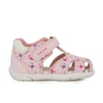 Geox B SANDAL ZAPITO B556FB 05404 C0811 Παπουτσοπέδιλο για κορίτσι σε οικολογικό δέρμα Ροζ/Καβουράκια