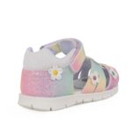 Chicco 22101000-970 Παποτσοπέδιλο δερμάτινο First Steps για κορίτσι Sandal Foggy Glitter Πολύχρωμο - Image 3