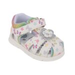 Chicco 22026-310 Παποτσοπέδιλο δερμάτινο First Steps για κορίτσι Sandal Fenis Πολύχρωμο-Λευκό - Image 2