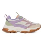 Xti Refresh 175017-A Sneaker για κορίτσι σε οικολογικό δέρμα Μέντα-Μώβ-Ροζ/HIELO