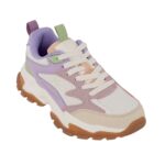 Xti Refresh 175017-A Sneaker για κορίτσι σε οικολογικό δέρμα Μέντα-Μώβ-Ροζ/HIELO - Image 2