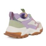 Xti Refresh 175017-A Sneaker για κορίτσι σε οικολογικό δέρμα Μέντα-Μώβ-Ροζ/HIELO - Image 3