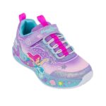 Skechers 303060L/LVMT Αθλητικό με φωτάκια για κορίτσι σε συνθετικό υλικό και αδιαβροχοποιημένο ύφασμα Λιλά - Image 2