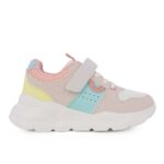 XTI 153009 Sneaker για κορίτσι σε συνθετικό δέρμα και ύφασμα Πολύχρωμο-Μέντα/Ροζ-Πούδρα