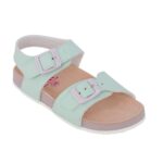 Garvalin 262472-C269 A Πέδιλο για κορίτσι δερμάτινο AQUA - Image 2