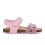 Garvalin 262465-B032 Πέδιλο για κορίτσι δερμάτινο Λεοπάρ-Ροζ