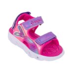 ZIG-ZAG Z262445-4356 Πέδιλο για κορίτσι με φωτάκια σε συνθετικό υλικό Φουξ-Μώβ - Image 2