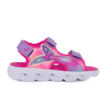 ZIG-ZAG Z262445-4356 Πέδιλο για κορίτσι με φωτάκια σε συνθετικό υλικό Φουξ-Μώβ