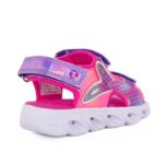 ZIG-ZAG Z262445-4356 Πέδιλο για κορίτσι με φωτάκια σε συνθετικό υλικό Φουξ-Μώβ - Image 3